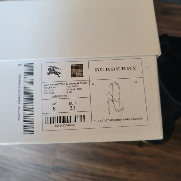 Burberry The Artist Neston Booties Boots - Picture 4 of 12